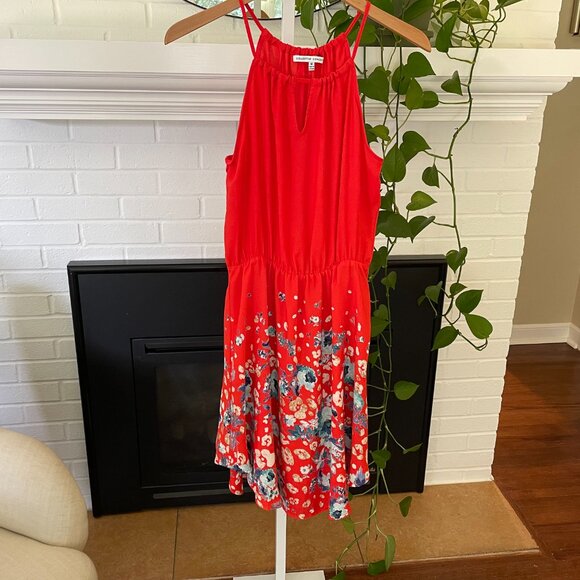 Summer Halter Floral Dress - Picture 1 of 7